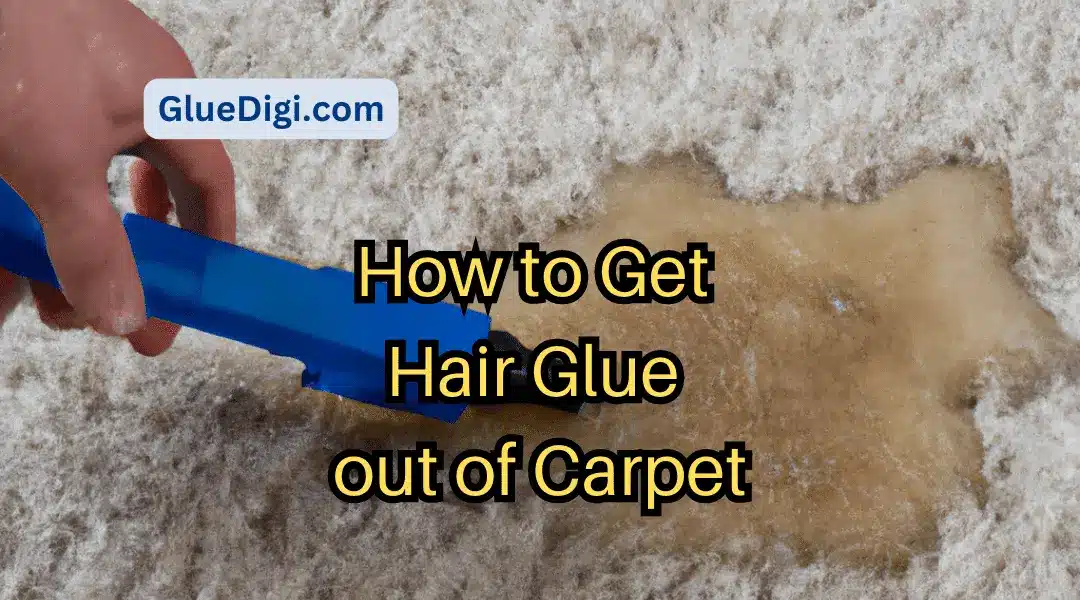 How to Get Hair Glue out of Carpet