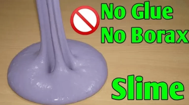 How to Make Slime with No Glue