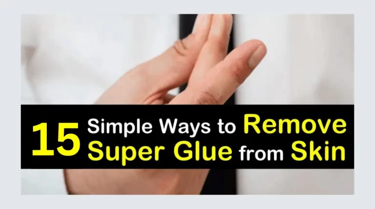 “Unlock the Secret: 15 Professional Methods to Effortlessly Remove Super Glue from Your Skin”