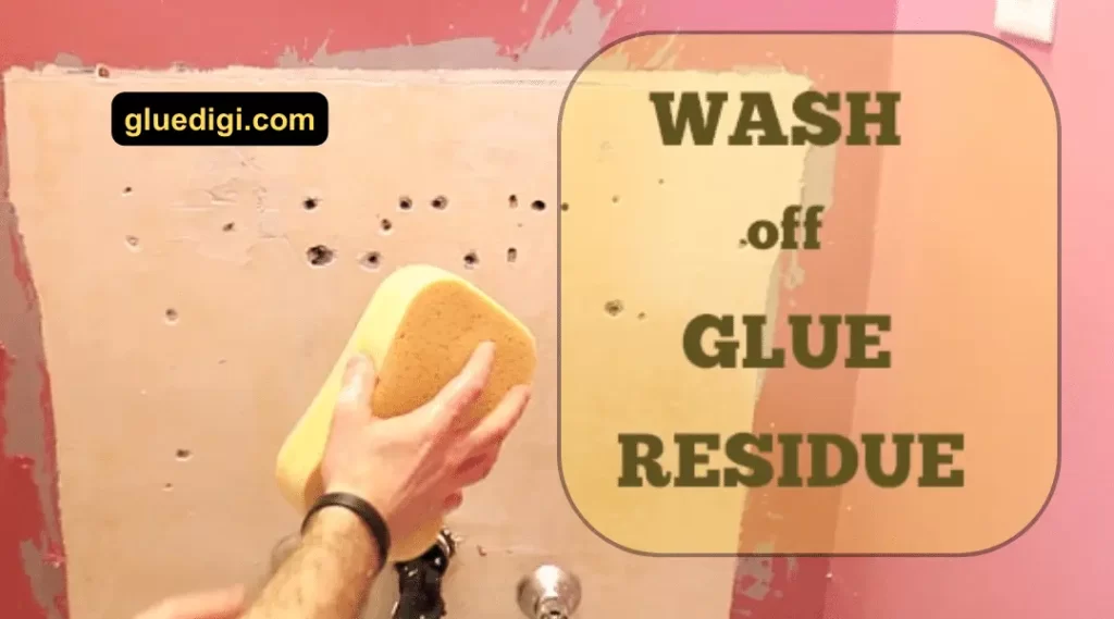 Removing Wallpaper Glue Residue with Fabric Softener