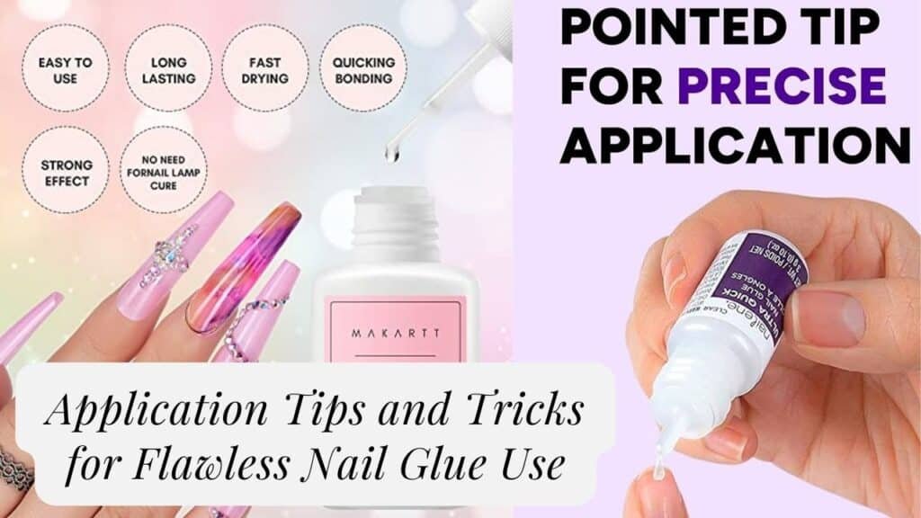 Application Tips and Tricks for Flawless Nail Glue Use