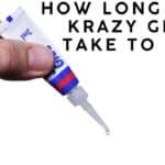 How long does krazy glue take to dry